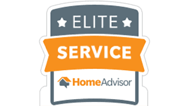 graphic image for the home advisor elite service award